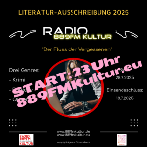 Radio 889FM Kultur, 889FM Kultur, Literatur antwortet, Literaturwettbewerb 2025 Radio 889FM Kultur