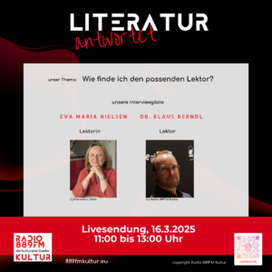 Radio 889FM Kultur, 889FM Kultur, Radio 889FM, die kulturelle Quelle, Literatur antwortet