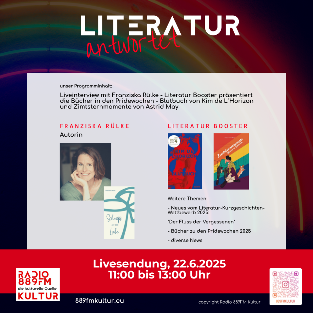 Radio 889FM Kultur, 889FM Kultur, Radio 889FM, die kulturelle Quelle, Literatur antwortet