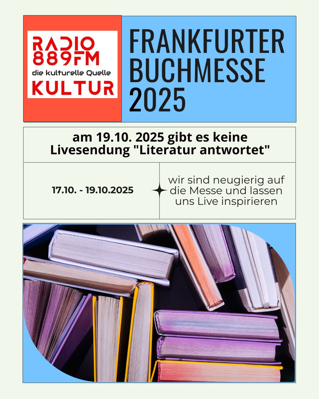 Radio 889FM Kultur, 889FM Kultur, Radio 889FM, die kulturelle Quelle, Literatur antwortet
